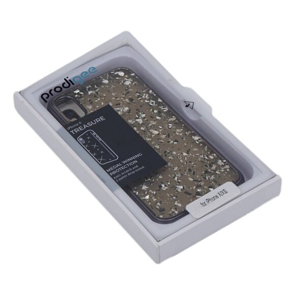 Prodigee Back Case for Apple iPhone X/XS – Gold Glitter – Anti-Scratch – 2M Drop - Picture 4 of 5